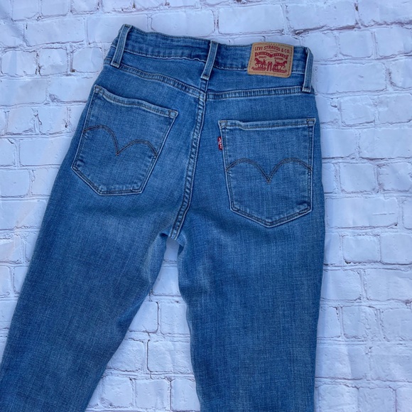 721 HIGH RISE SKINNY WOMEN'S JEANS size 26 - Picture 4 of 6